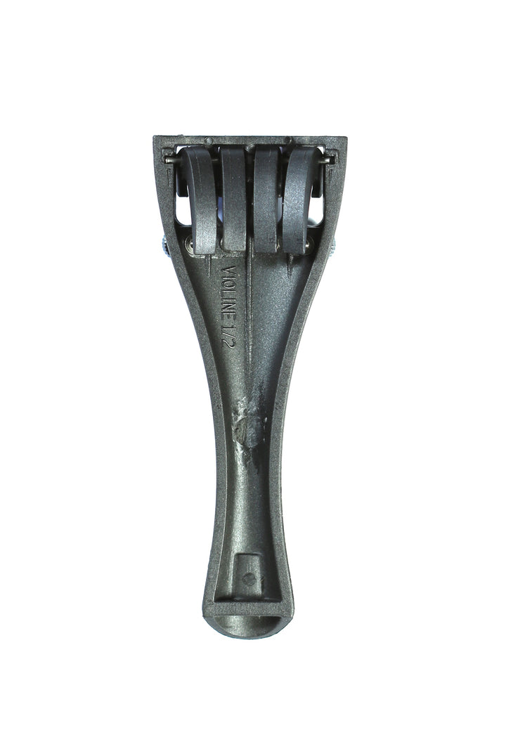 Durable violin tailpiece built in fine tuners with nylon tie