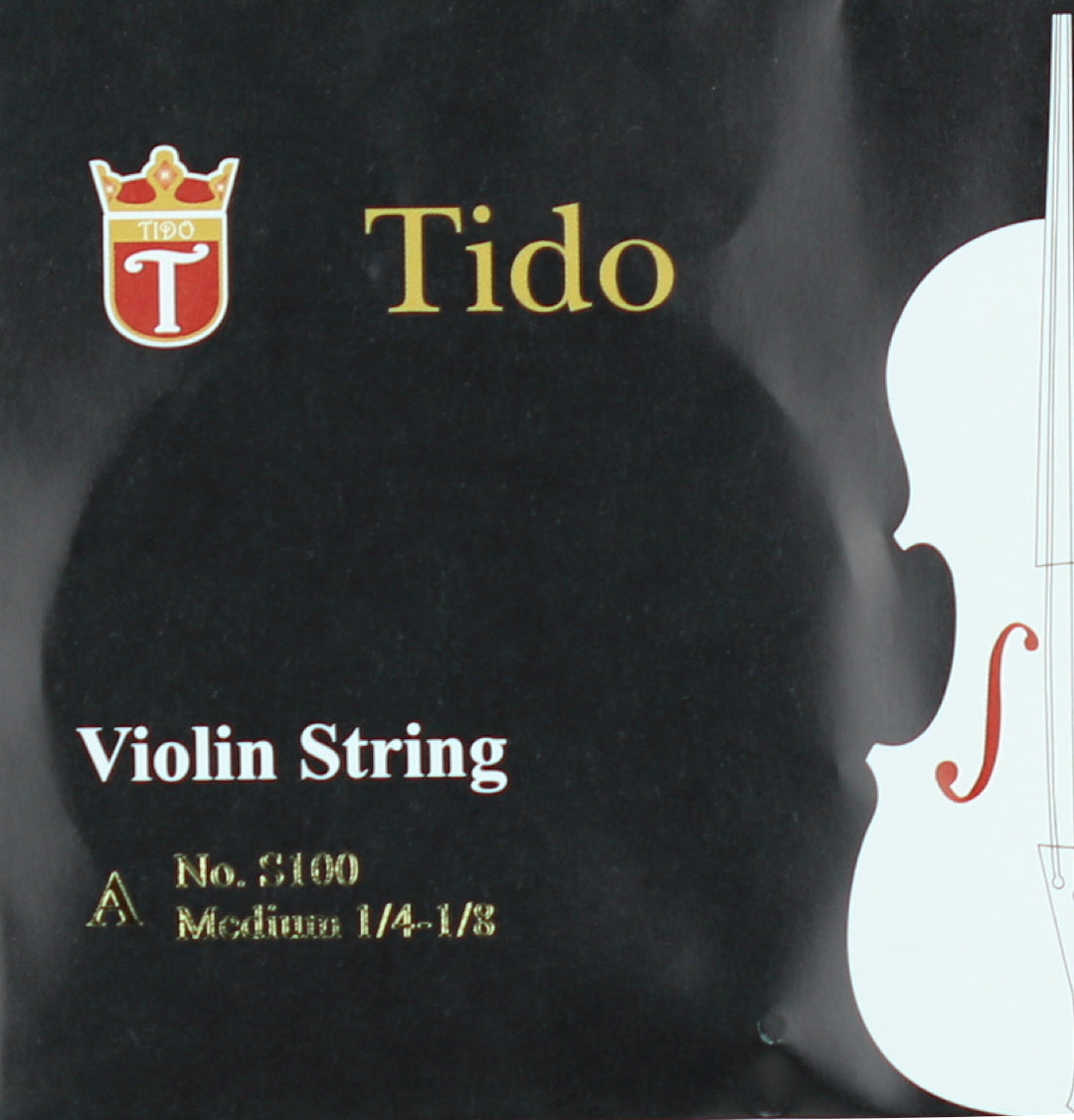 Tido brand violin string set wound with metal core
