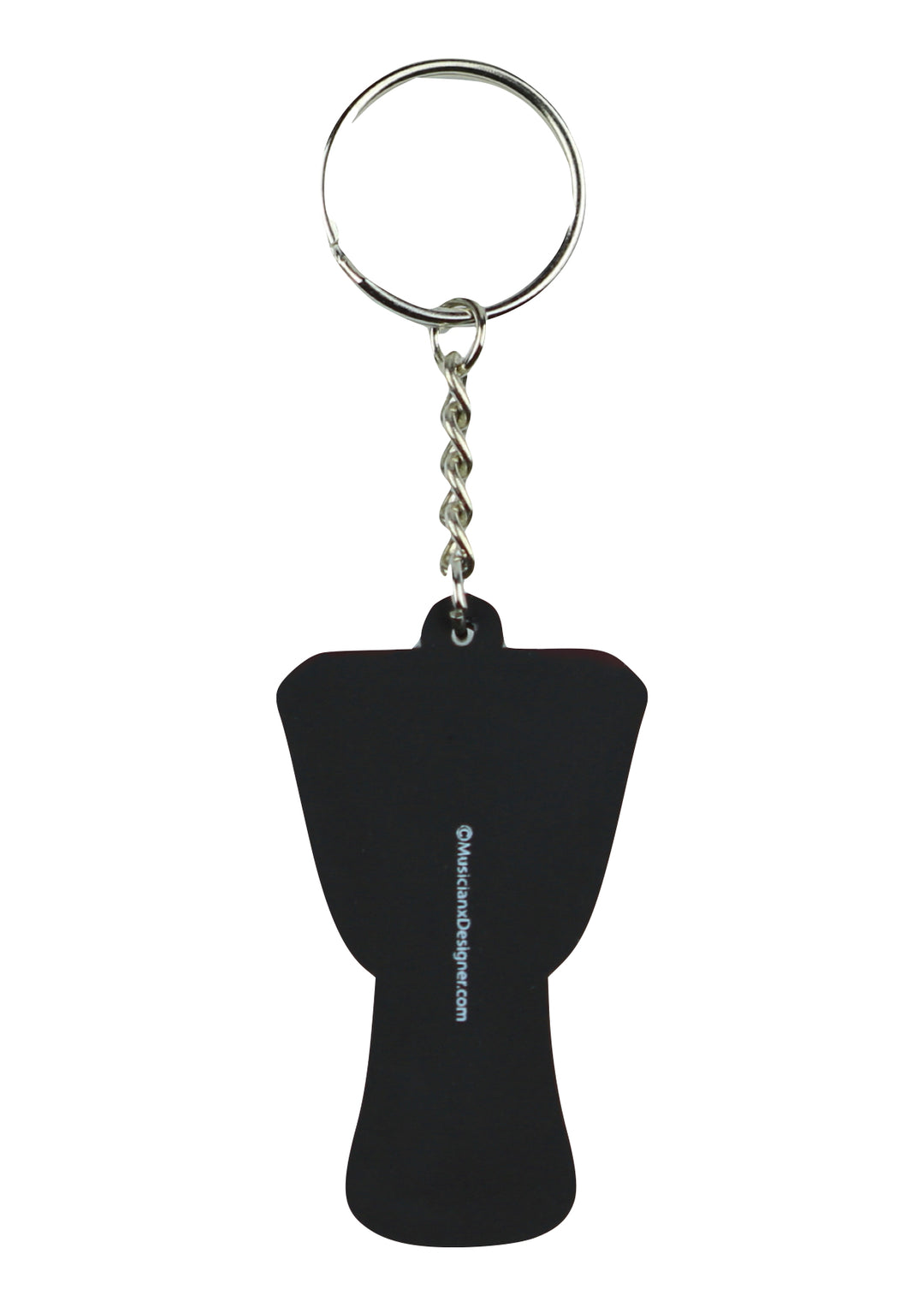 Detailed brown African drum keyring made of quality materials
