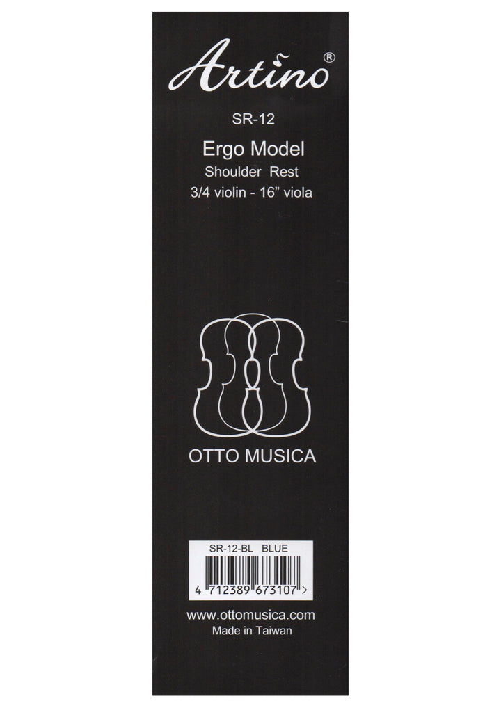 Artino Otto Musica SR-12 "Ergo" 3/4-4/4 Violin Viola Shoulder Rest