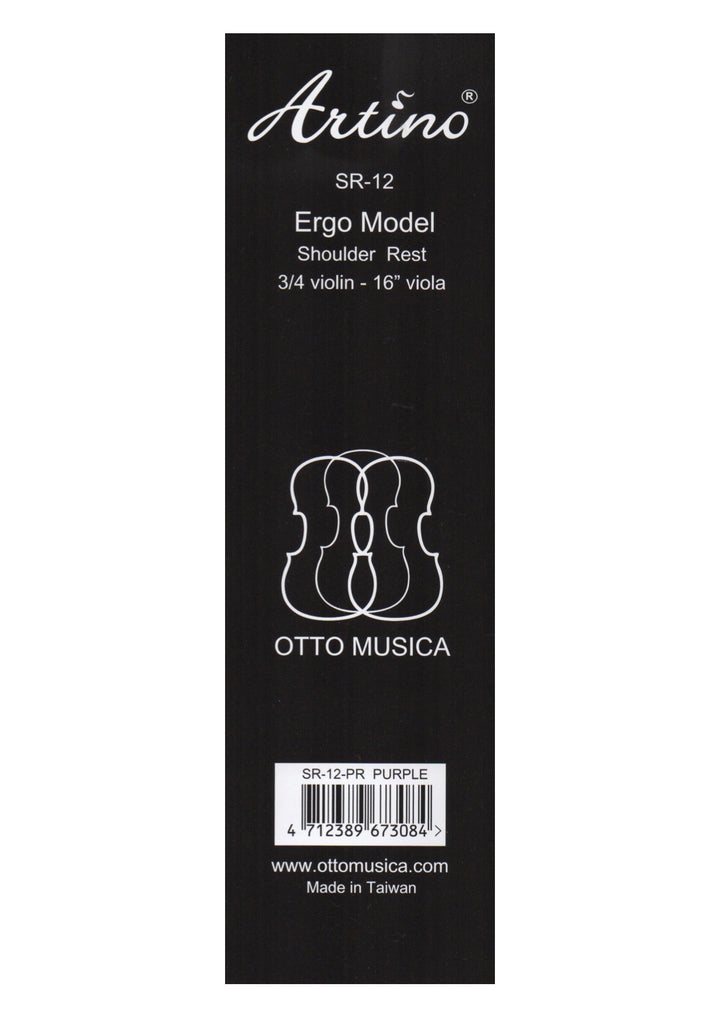 Artino Otto Musica SR-12 "Ergo" 3/4-4/4 Violin Viola Shoulder Rest