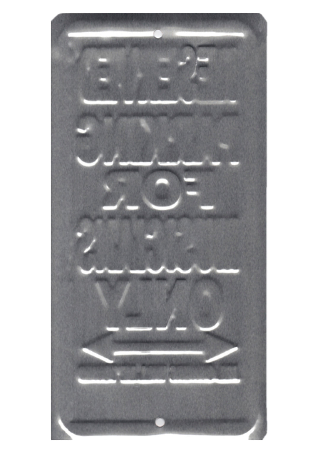 Novelty “Reserved Parking for Musicians Only” Metal Street Sign Plaque