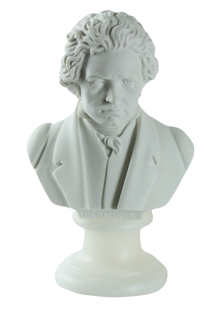 A. Giannelli Beethoven Alabaster Bust – Medium, Made in Italy