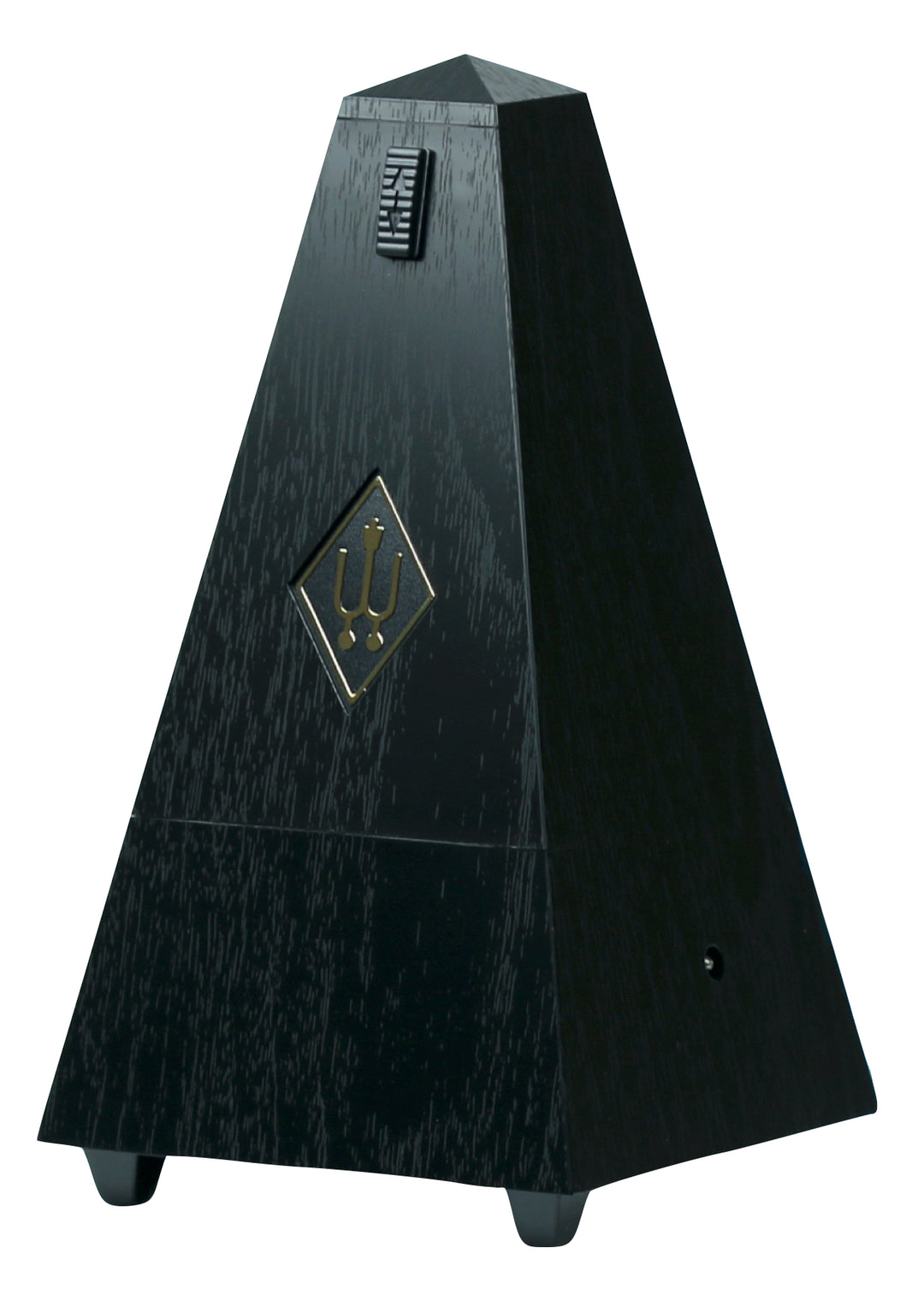 Wittner 845161 plastic pyramid pendulum mechanical metronome black grain finish