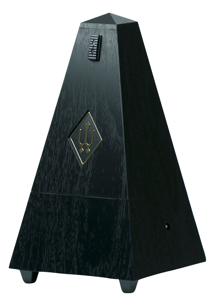Wittner 845161 plastic pyramid pendulum mechanical metronome black grain finish