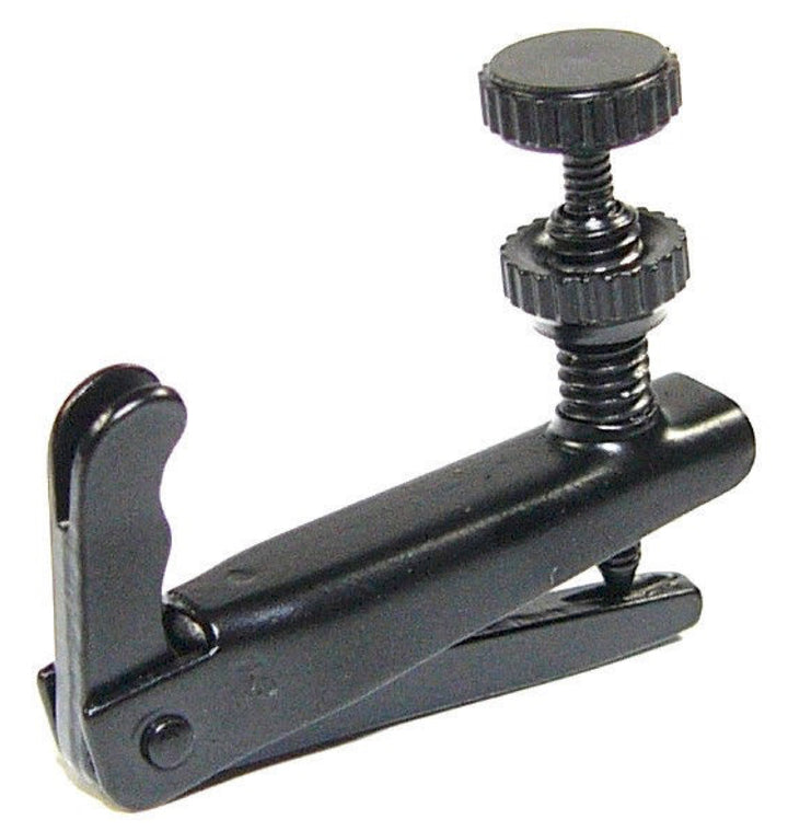Single black violin fine tuner adjuster