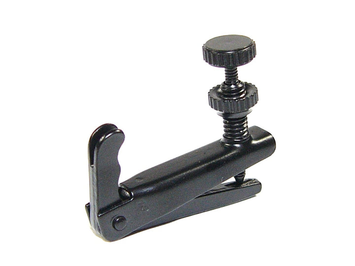 Single black violin fine tuner adjuster
