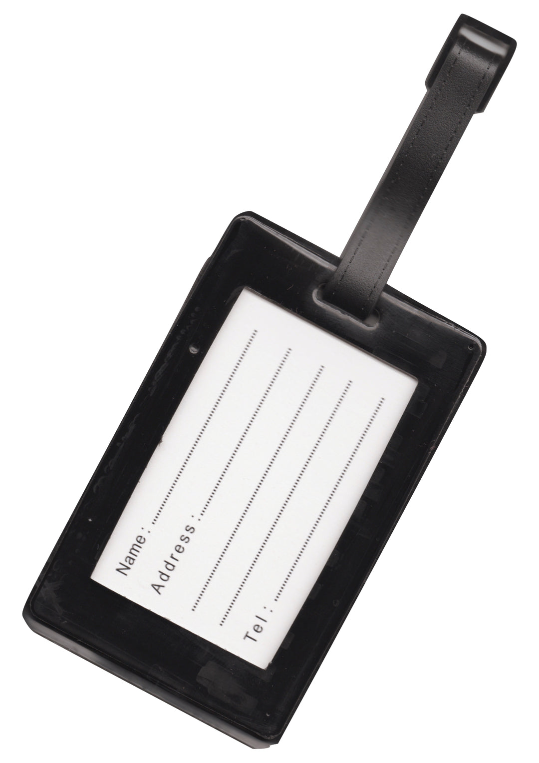 Black keyboard &amp; music symbols design bag instrument case luggage tag