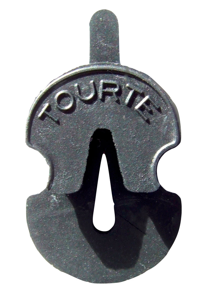 Original tourte single hole rubber violin viola mute 3/4 - 4/4 size