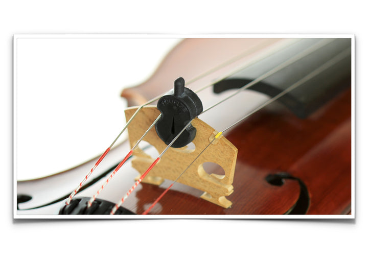 Original tourte single hole rubber violin viola mute 3/4 - 4/4 size