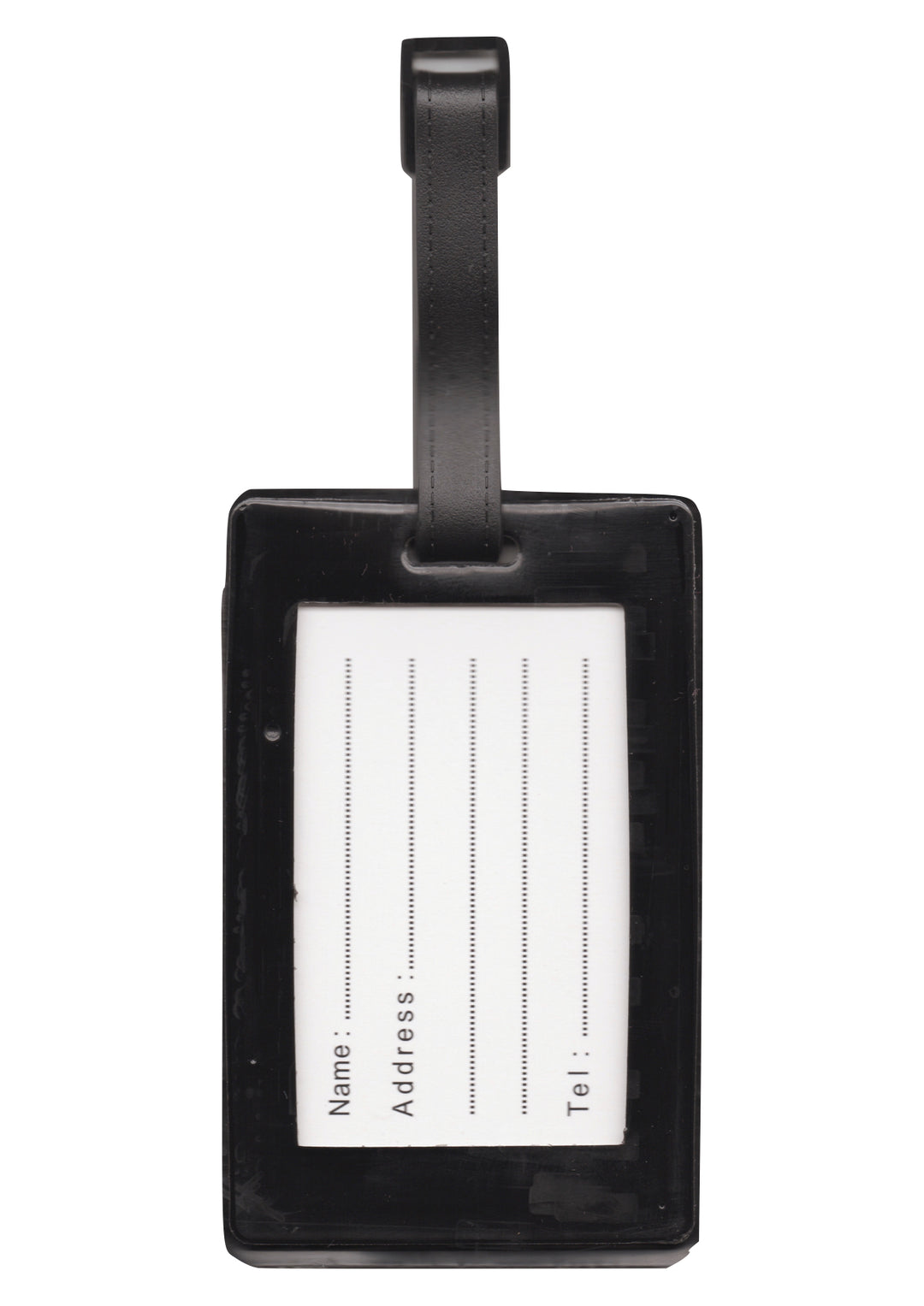 Black keyboard &amp; music symbols design bag instrument case luggage tag