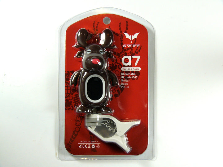A7 Swiff brand reindeer clip on chromatic tuner 5 instrument modes