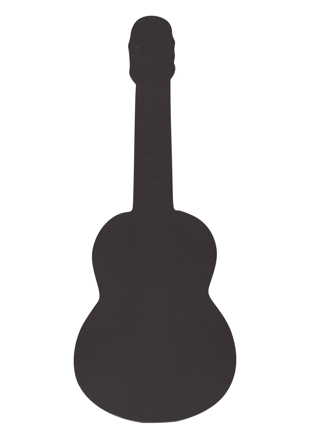 Aim gifts brand music classical guitar die cut fridge magnet