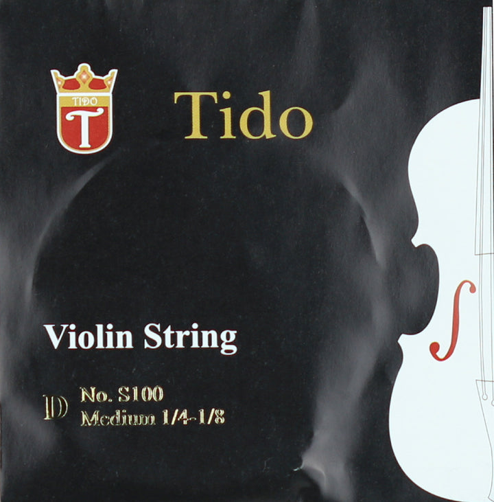 Tido brand violin string set wound with metal core