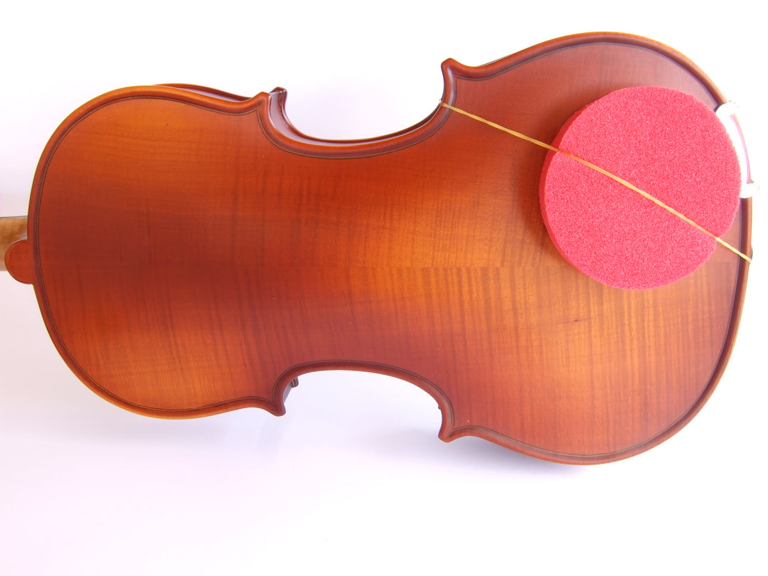2 round rubber sponge violin viola shoulder rest fits all sizes