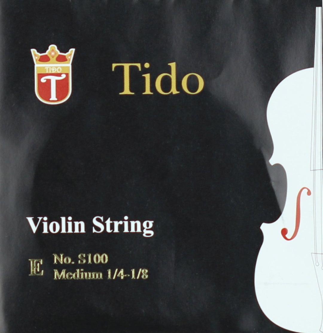 Tido brand violin string set wound with metal core