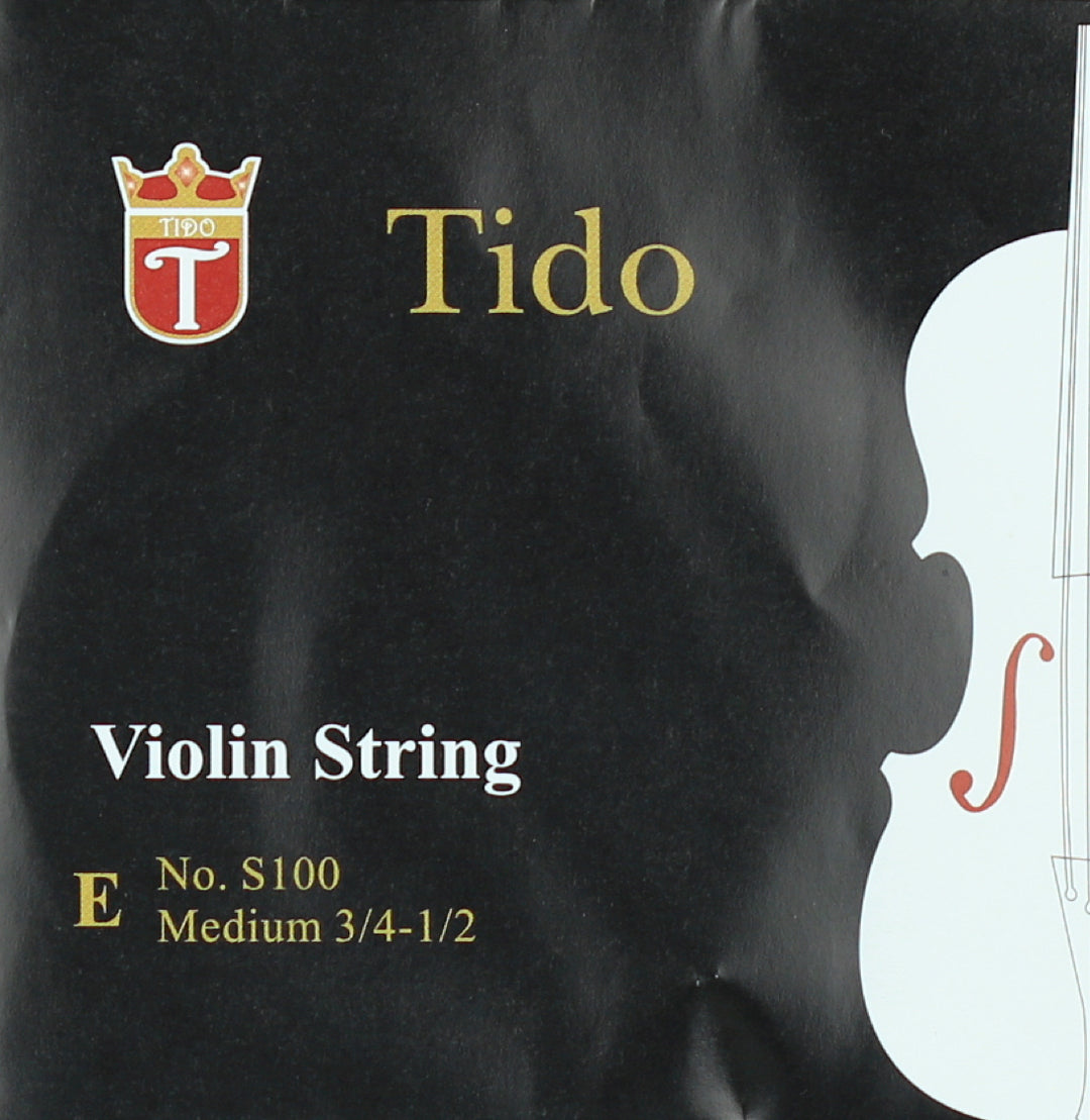 Tido brand violin string set wound with metal core