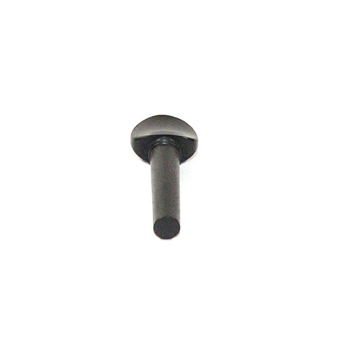 1/8 size set of 4 ebony violin tuning pegs mother of pearl inlay