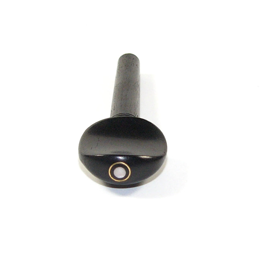 Set of 4 ebony violin tuning pegs Parisian eye inlay