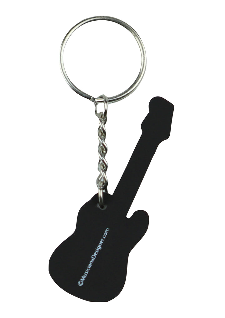MD brand blue guitar keyring detailed &amp; made of quality materials