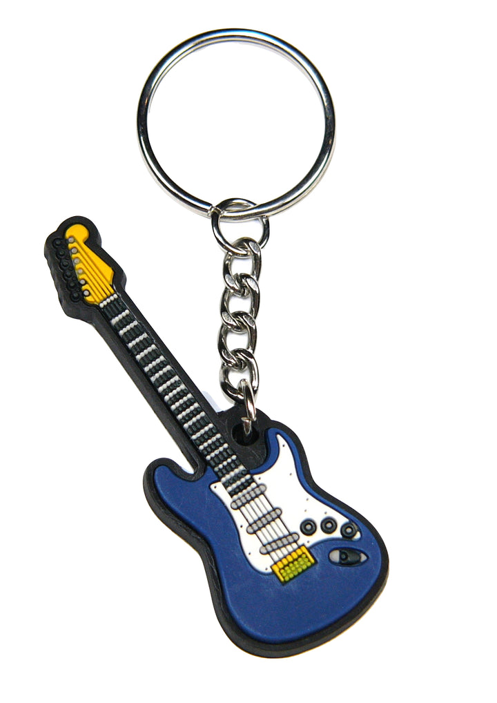 MD brand blue guitar keyring detailed &amp; made of quality materials