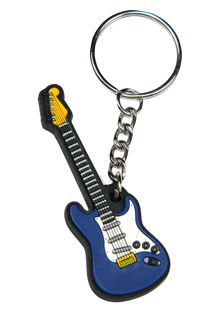 MD brand blue guitar keyring detailed &amp; made of quality materials