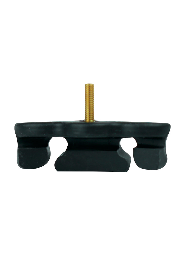 Everest violin &amp; viola shoulder rest replacement foot gripper - Short leg (13mm)