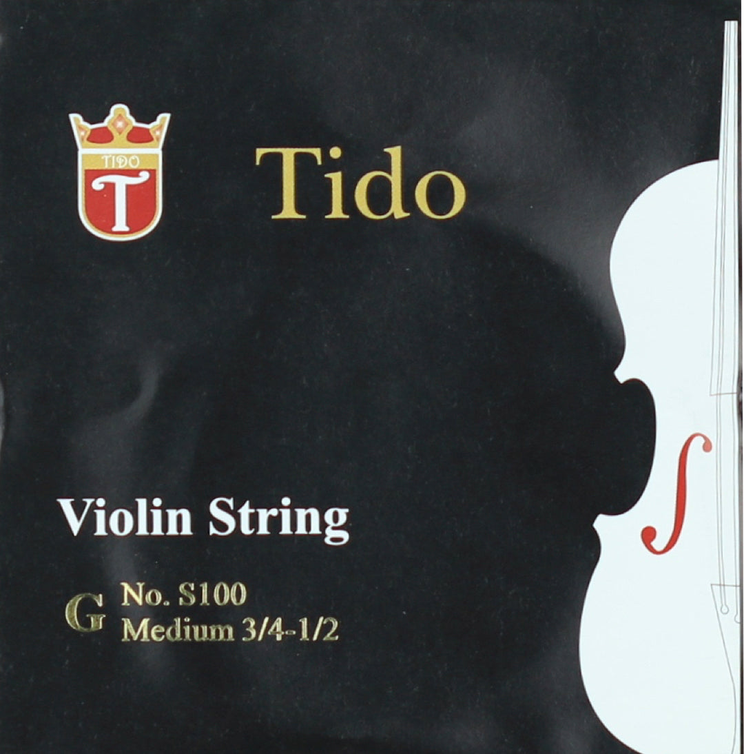 Tido brand violin string set wound with metal core