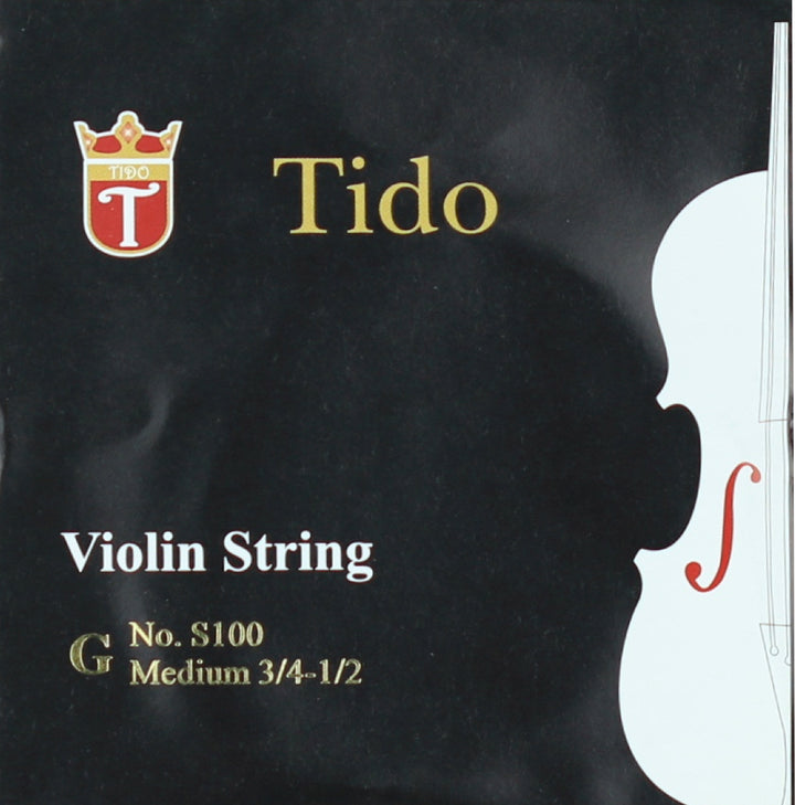 Tido brand violin string set wound with metal core