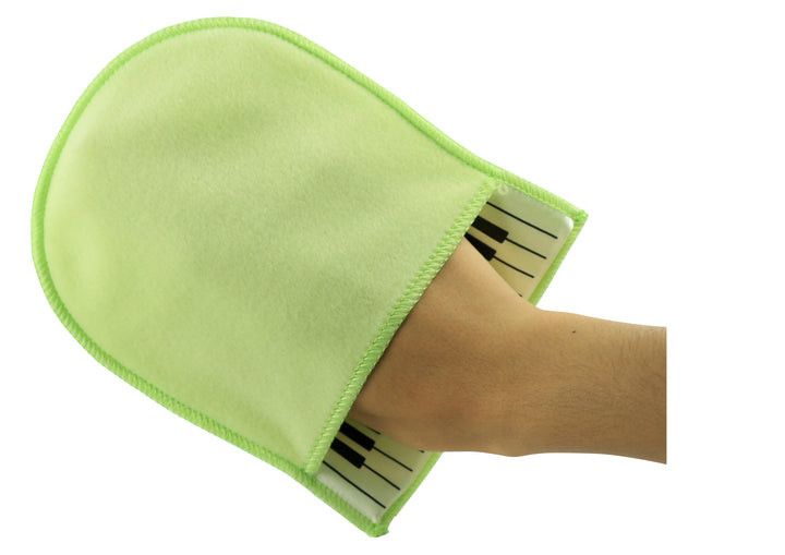 Super soft cotton piano cleaning polishing mitten cloth