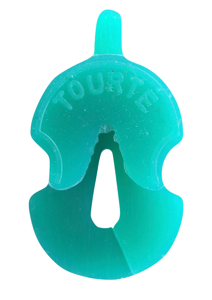 Original tourte single hole rubber violin viola mute 3/4 - 4/4 size