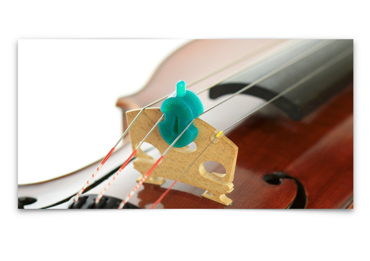 Original tourte single hole rubber violin viola mute 3/4 - 4/4 size