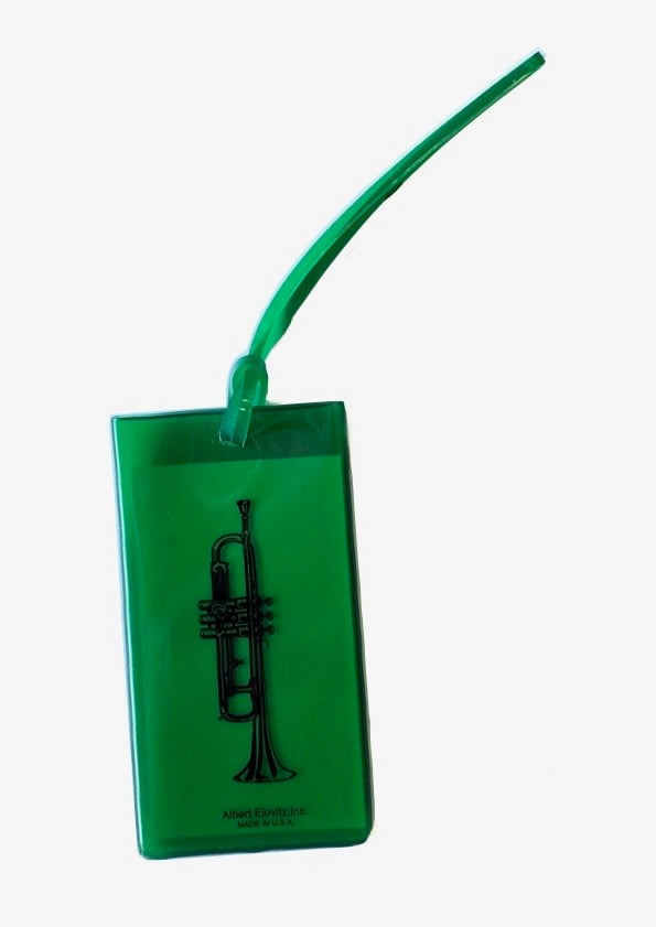 AIM Gifts Silicone Bag Tag - Trumpet