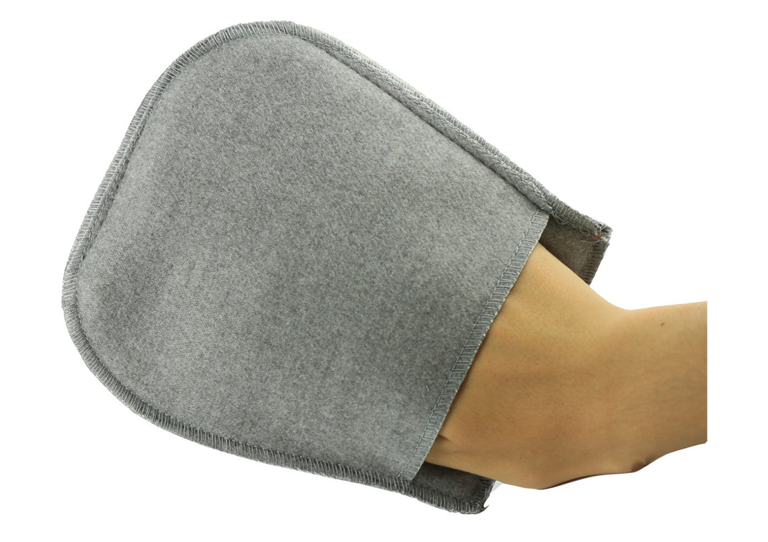 Super soft cotton piano cleaning/polishing mitten pad cloth