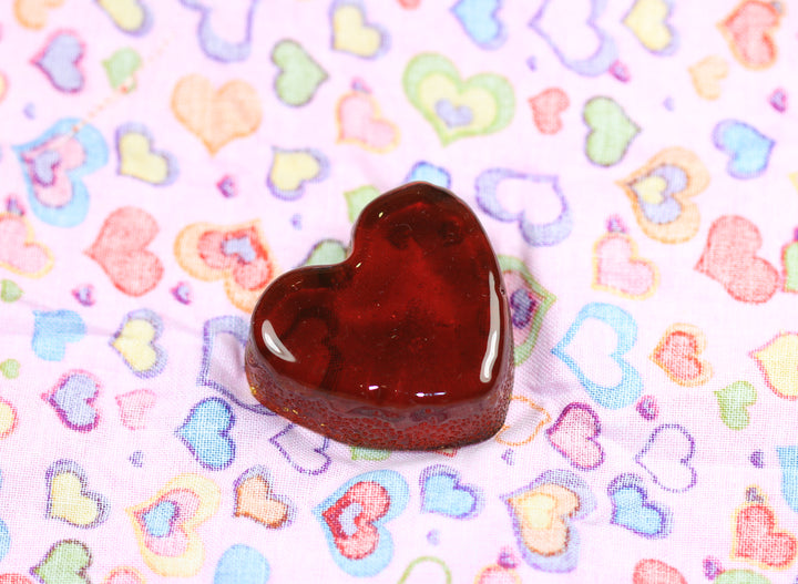 Rockin Rosin for violin viola cello heart shaped patterned cloth