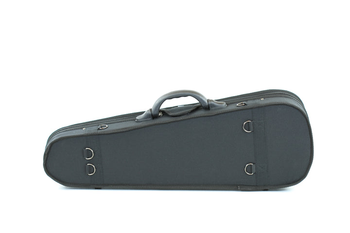 Black cordura dart shaped 13" viola case light weight many features