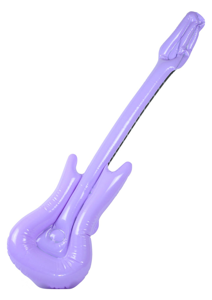 Inflatable novelty musical 40” rock electric guitar