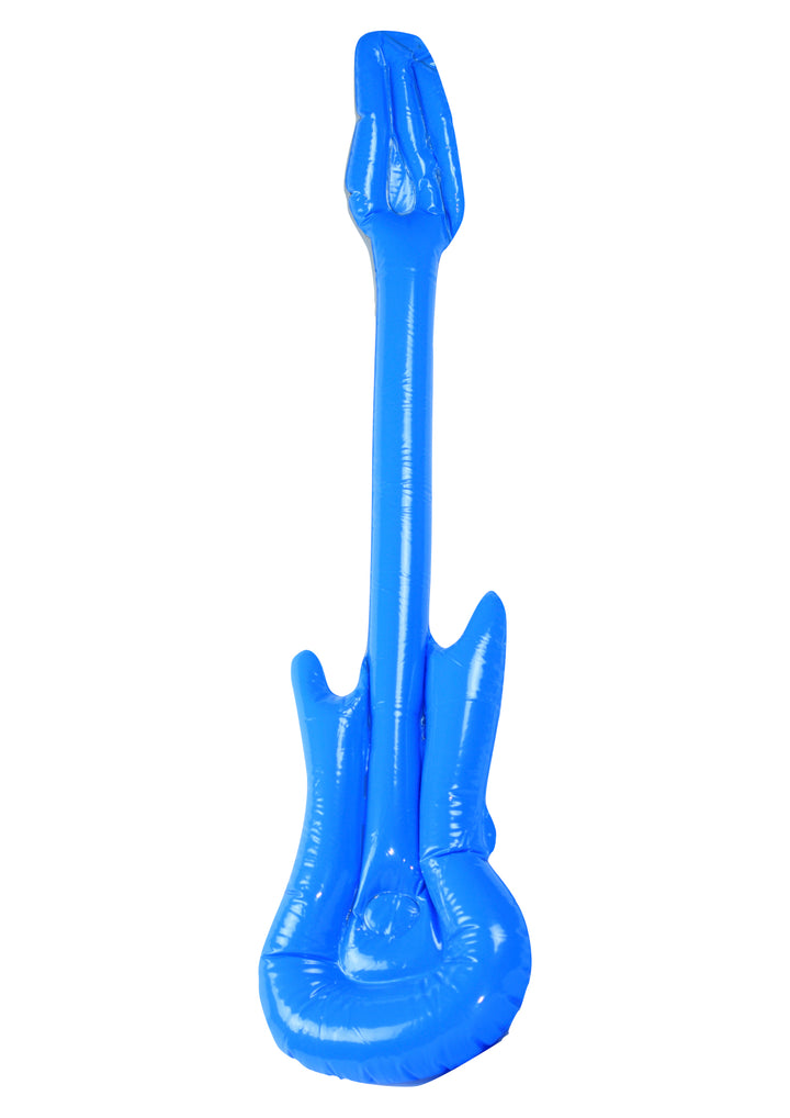Inflatable novelty musical 40” rock electric guitar