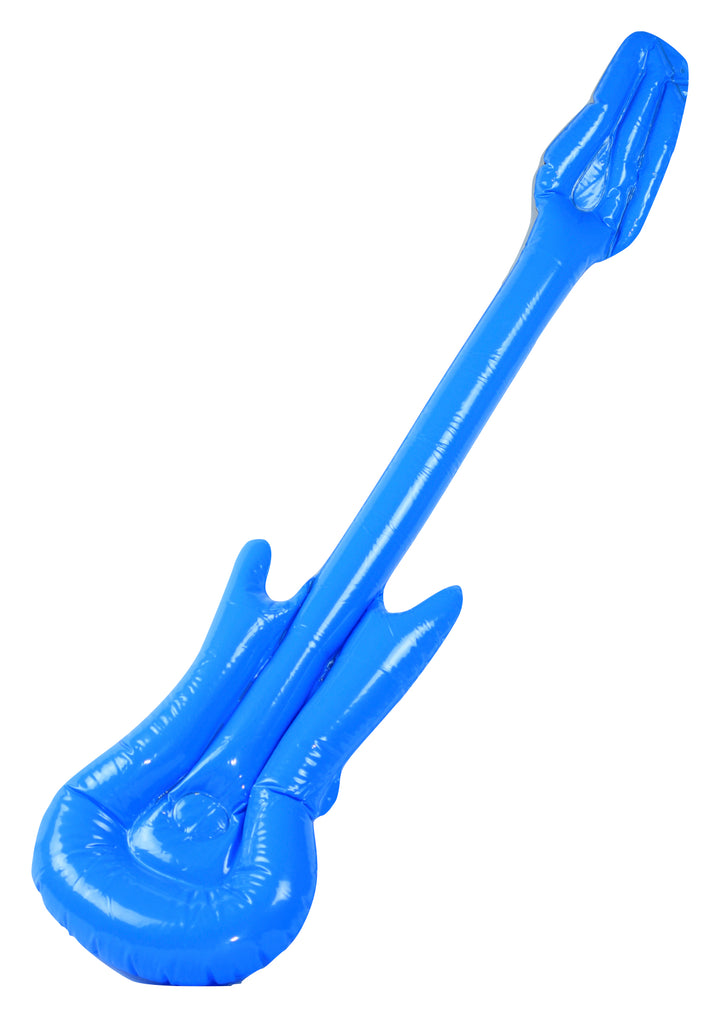 Inflatable novelty musical 40” rock electric guitar