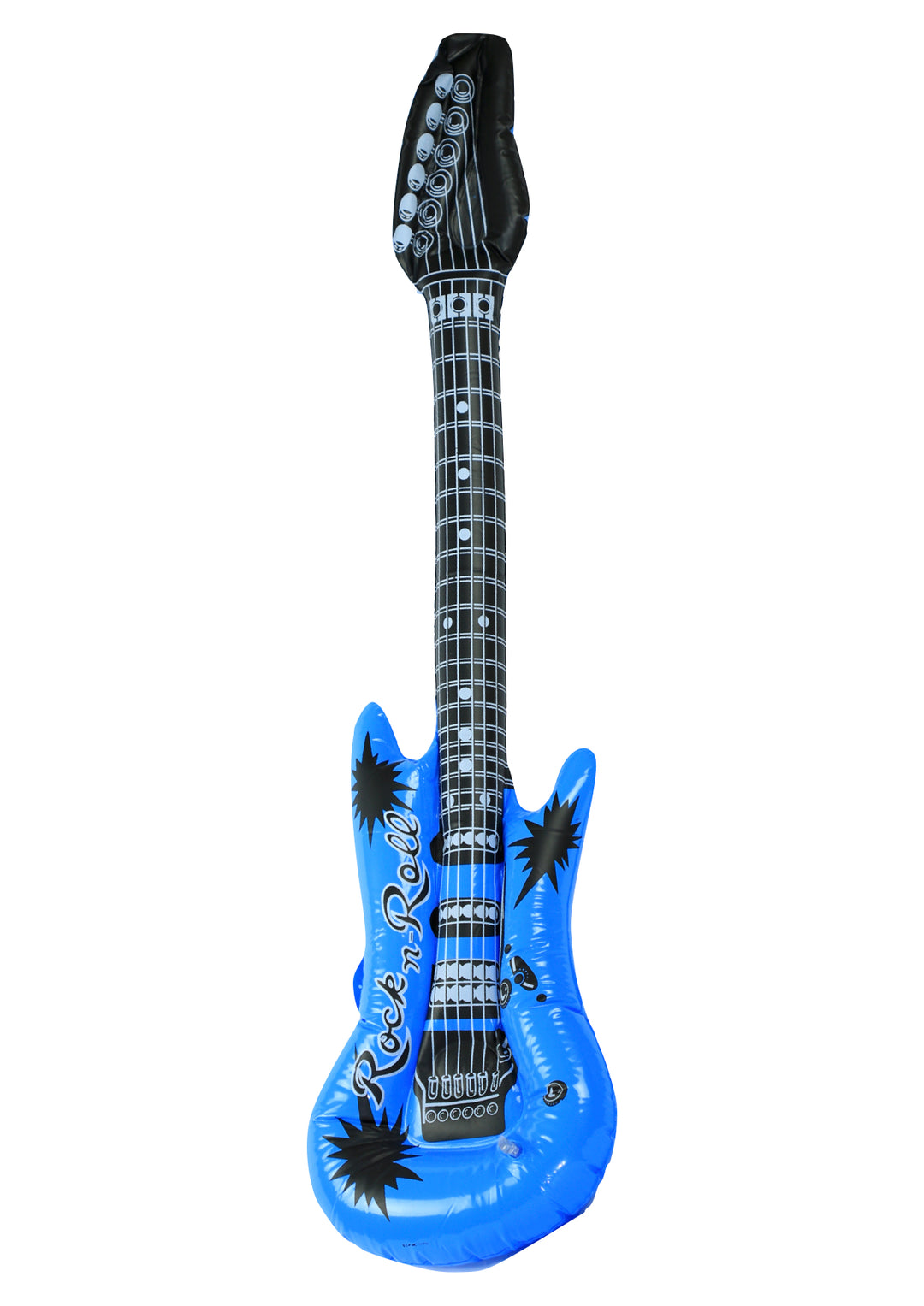 Inflatable novelty musical 40” rock electric guitar