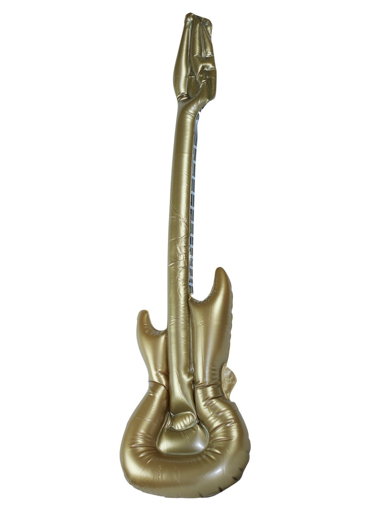 Inflatable novelty musical 40” rock electric guitar