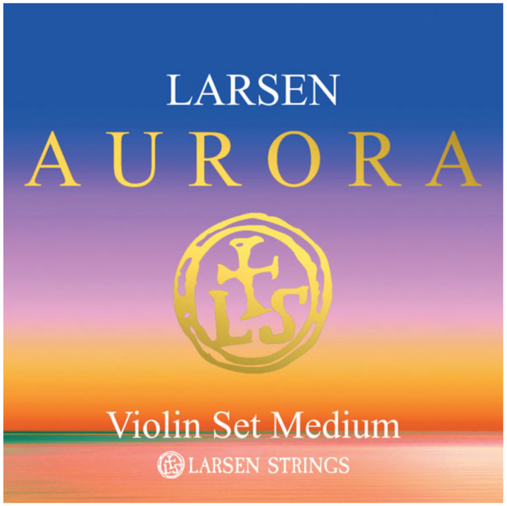 Larsen Aurora violin string set MEDIUM 4/4 Made in Denmark