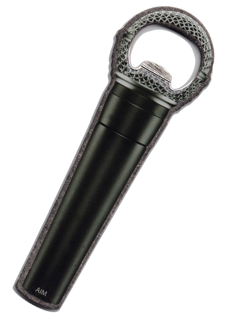AIM Gifts Brand Microphone Bottle Opener