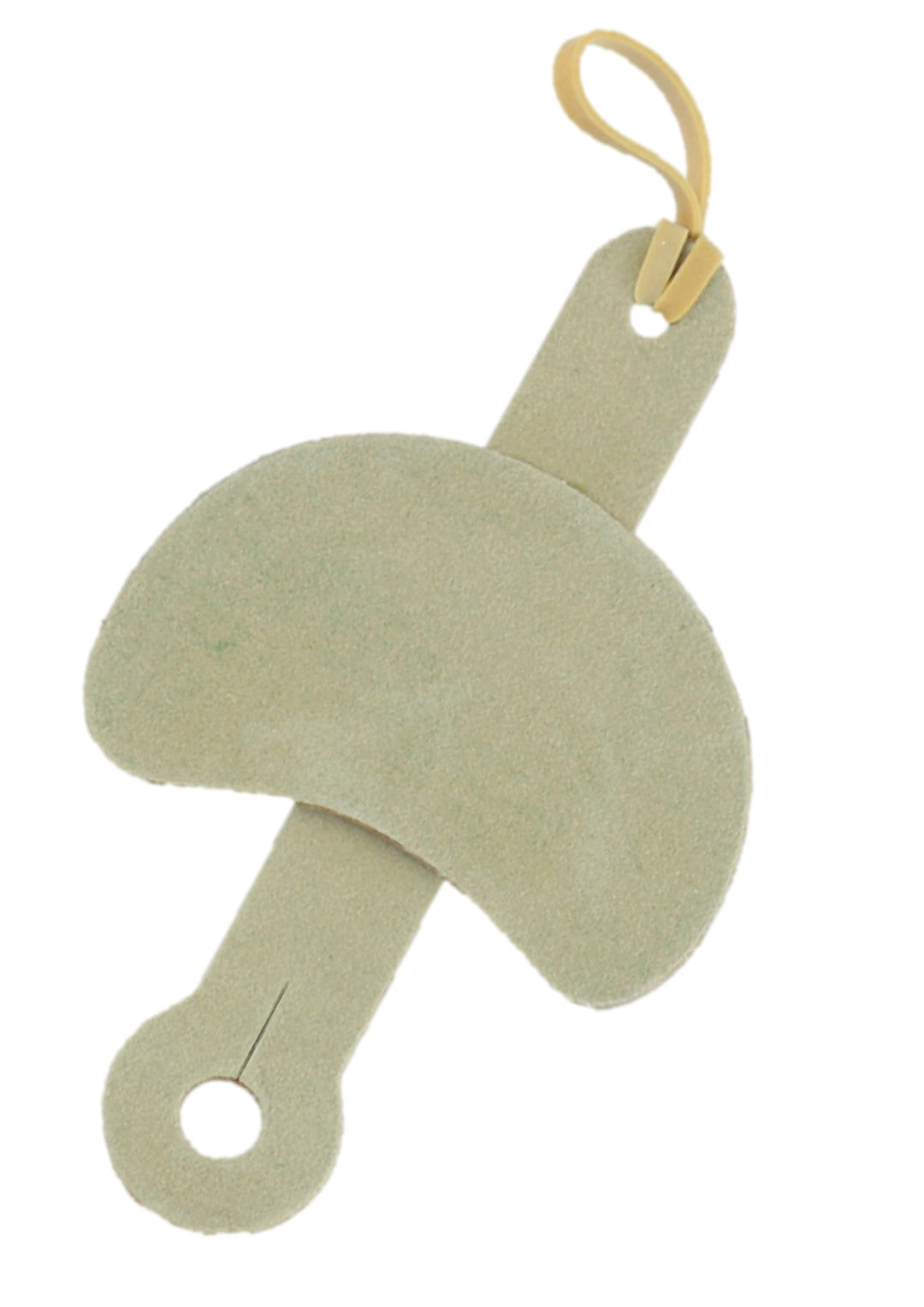 Poehland Model C Kidney Shaped Green Velour Violin Shoulder Pad 3/4 - 4/4 Size