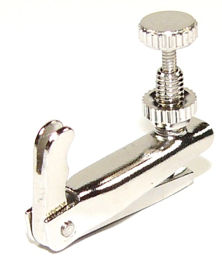 Single nickel coloured cello fine tuner adjuster 4/4 - 3/4 size
