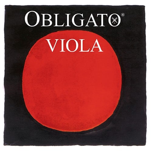 Formula Pirastro OBLIGATO viola string set 15”-16” Ball ends