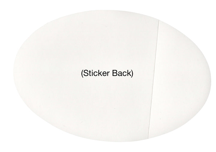 AIM Gifts Oval Bumper Sticker CLARINET