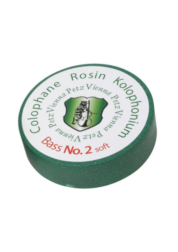 PETZ SOFT Double Bass Rosin No.2 for Enhanced Grip