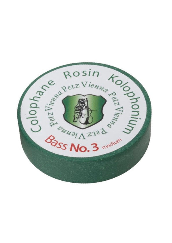 PETZ Medium Bass Rosin No.3 for Balanced Performance