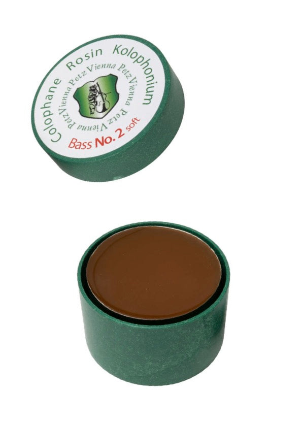 PETZ SOFT Double Bass Rosin No.2 for Enhanced Grip